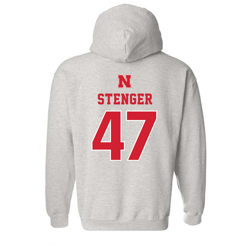 Nebraska - NCAA Football : Gage Stenger - Hooded Sweatshirt