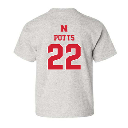 Nebraska - NCAA Women's Basketball : Natalie Potts - Classic Shersey Youth T-Shirt