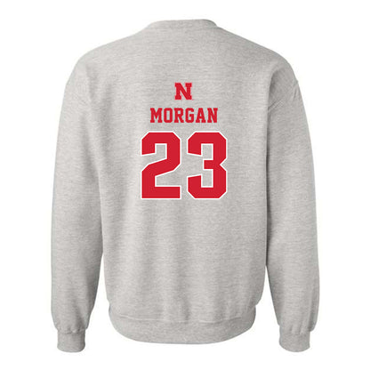 Nebraska - NCAA Men's Basketball : Andrew Morgan - Classic Shersey Crewneck Sweatshirt