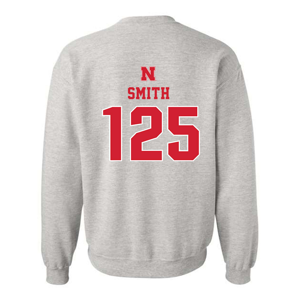 Nebraska - NCAA Wrestling : Caleb Smith - Classic Shersey Crewneck Sweatshirt