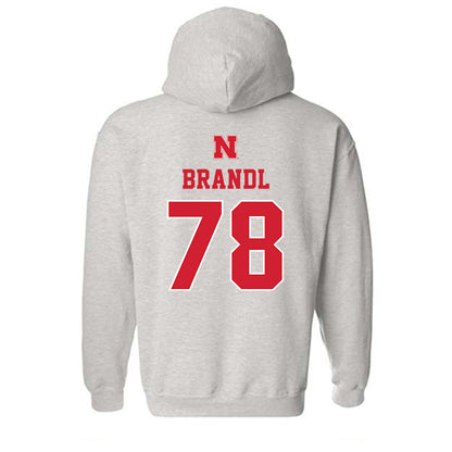 Nebraska - NCAA Football : Jacob Brandl - Hooded Sweatshirt