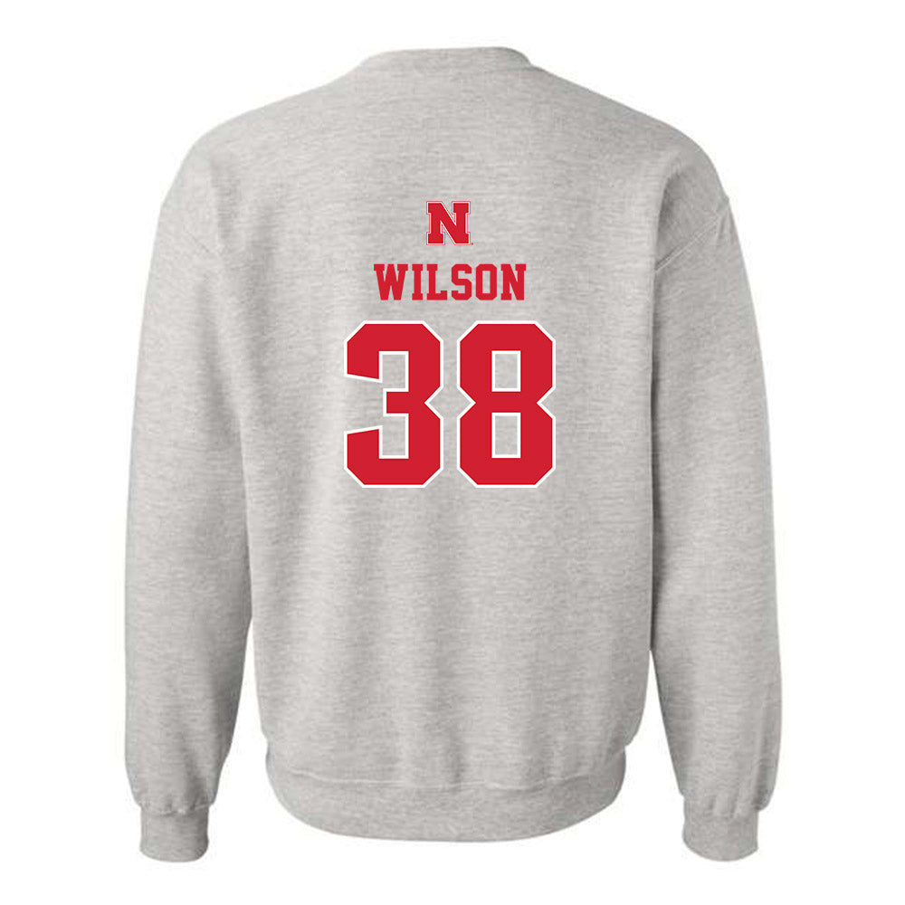 Nebraska - NCAA Football : Cooper Wilson - Crewneck Sweatshirt