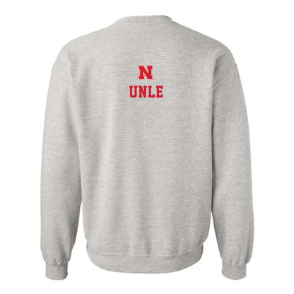 Nebraska - NCAA Wrestling : Abdirahman Unle - Classic Shersey Crewneck Sweatshirt-1