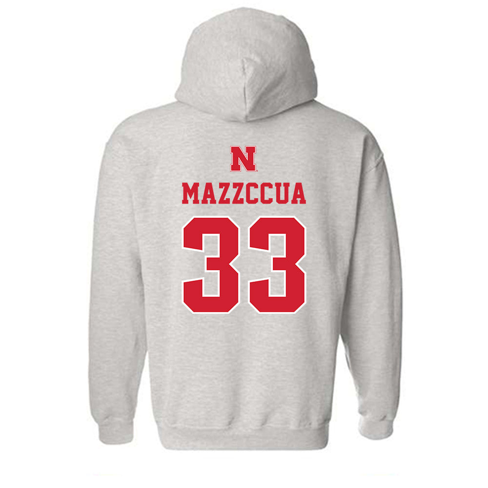 Nebraska - NCAA Football : Maurice Mazzccua - Hooded Sweatshirt