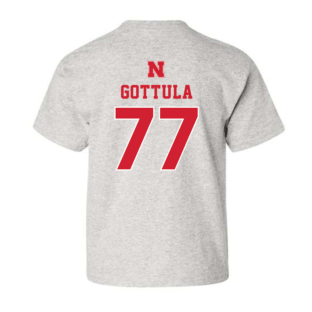 Nebraska - NCAA Football : Gunnar Gottula - Youth T-Shirt