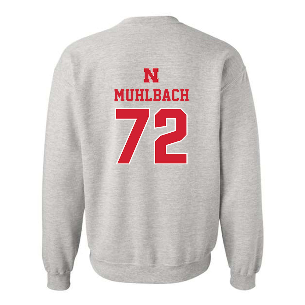 Nebraska - NCAA Softball : Carlie Muhlbach - Classic Shersey Crewneck Sweatshirt-1