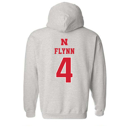 Nebraska - NCAA Women's Volleyball : Campbell Flynn - Classic Shersey Hooded Sweatshirt-1