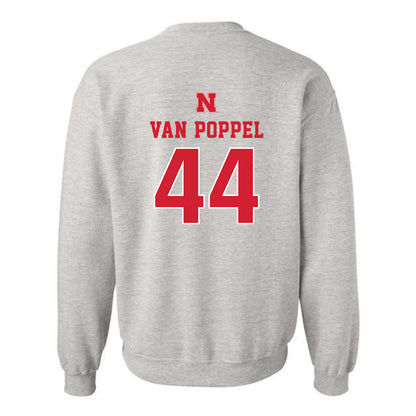 Nebraska - NCAA Football : Riley Van Poppel - Crewneck Sweatshirt