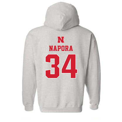 Nebraska - NCAA Women's Soccer : Allison Napora - Hooded Sweatshirt