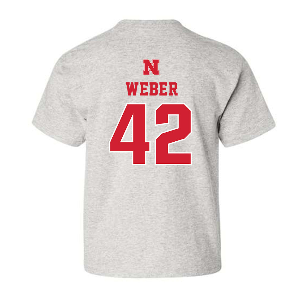 Nebraska - NCAA Women's Soccer : Sarah Weber - Youth T-Shirt