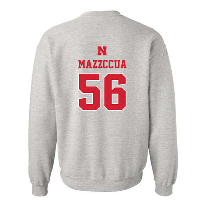 Nebraska - NCAA Football : Micah Mazzccua - Crewneck Sweatshirt