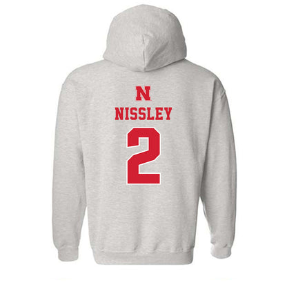 Nebraska - NCAA Women's Basketball : Logan Nissley - Hooded Sweatshirt