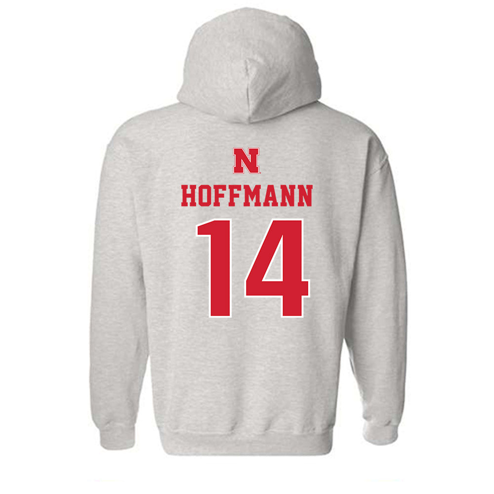 Nebraska - NCAA Softball : Kacie Hoffmann - Classic Shersey Hooded Sweatshirt-1