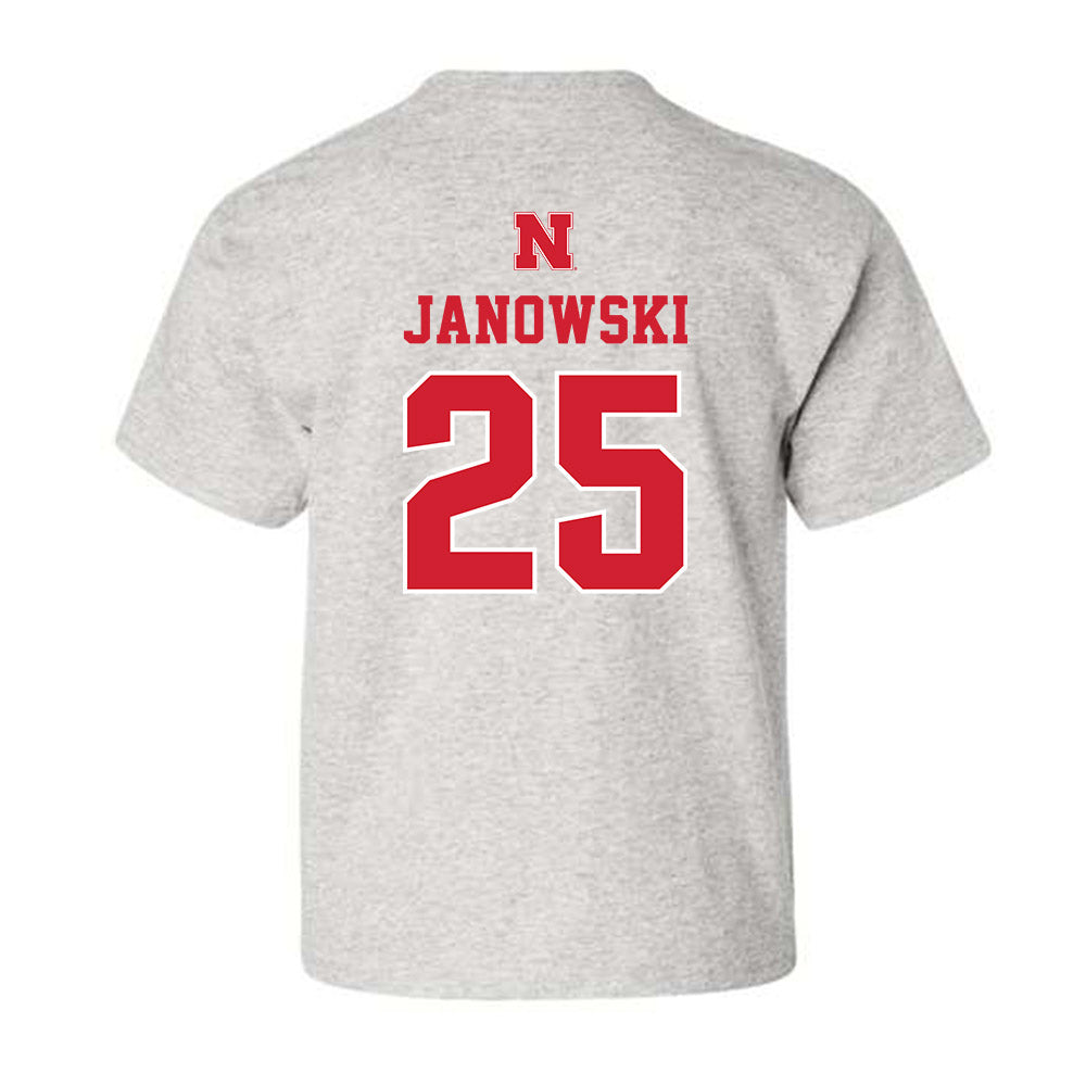 Nebraska - NCAA Men's Basketball : Nick Janowski - Classic Shersey Youth T-Shirt