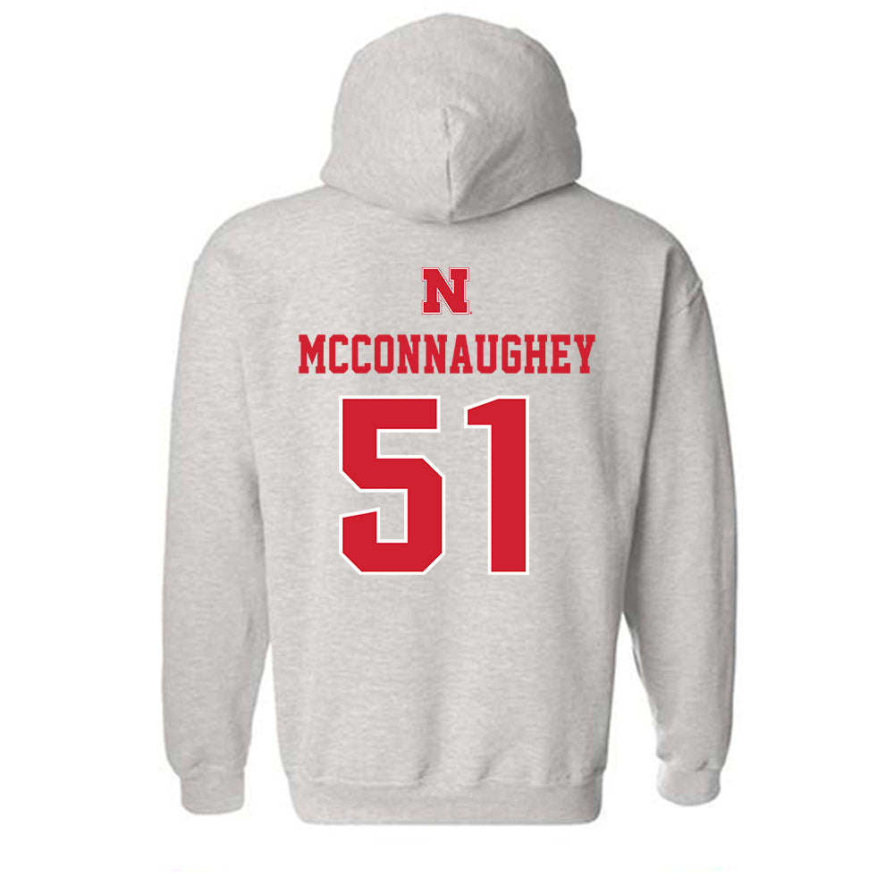 Nebraska - NCAA Baseball : Mason McConnaughey - Hooded Sweatshirt