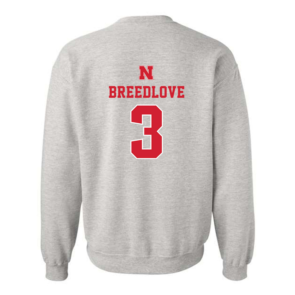 Nebraska - NCAA Women's Bowling : Lani Breedlove - Classic Shersey Crewneck Sweatshirt