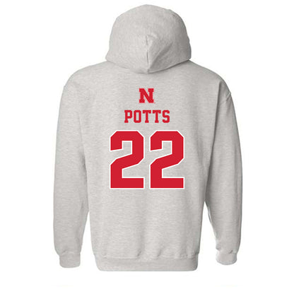 Nebraska - NCAA Women's Basketball : Natalie Potts - Classic Shersey Hooded Sweatshirt