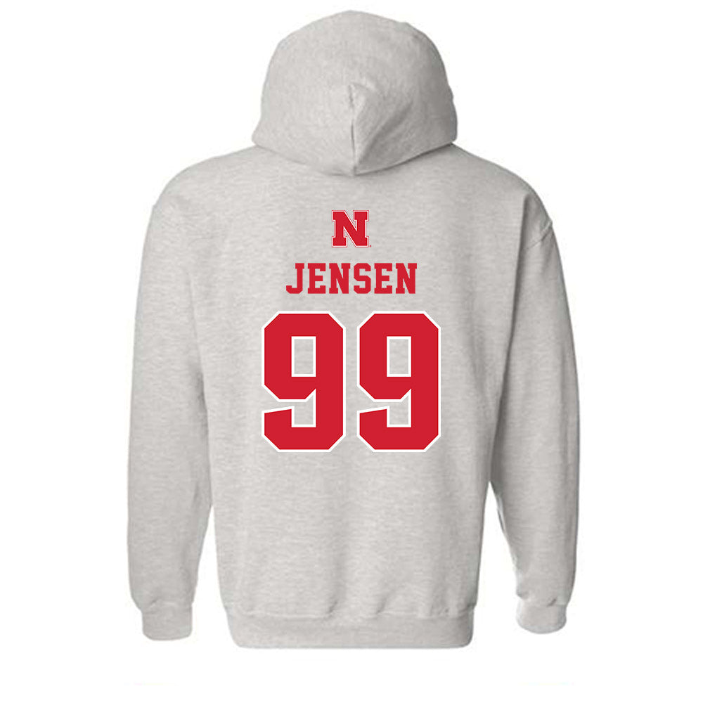 Nebraska - NCAA Softball : Alexis Jensen - Classic Shersey Hooded Sweatshirt-1