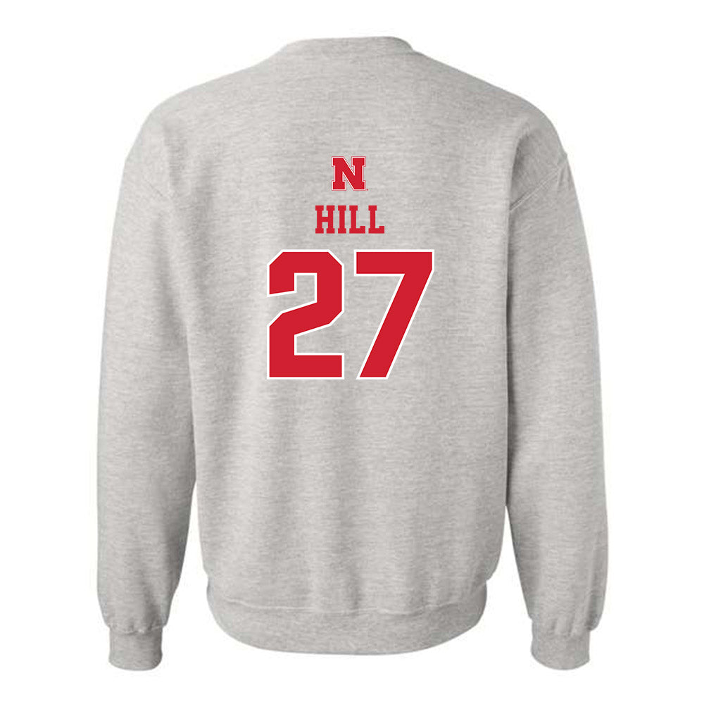 Nebraska - NCAA Softball : Natalia Hill - Classic Shersey Crewneck Sweatshirt-1