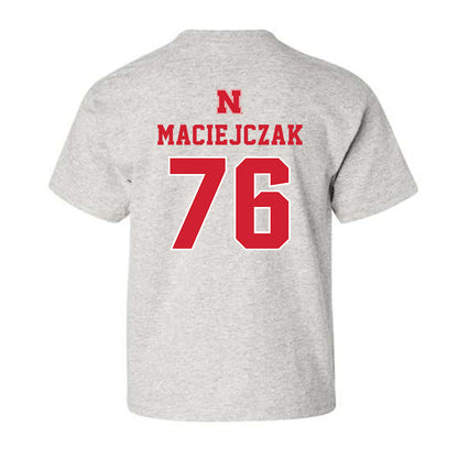 Nebraska - NCAA Football : Jason Maciejczak - Youth T-Shirt