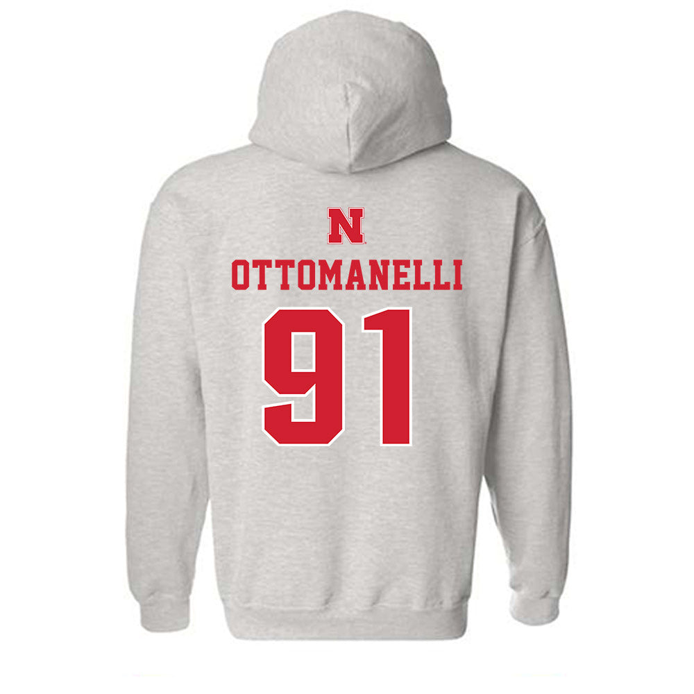 Nebraska - NCAA Football : Nico Ottomanelli - Classic Shersey Hooded Sweatshirt