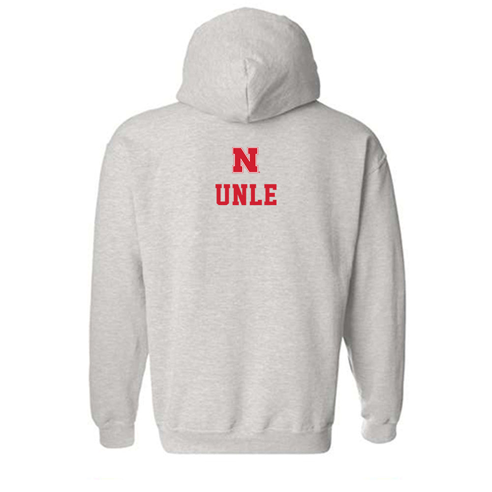 Nebraska - NCAA Wrestling : Abdirahman Unle - Classic Shersey Hooded Sweatshirt-1