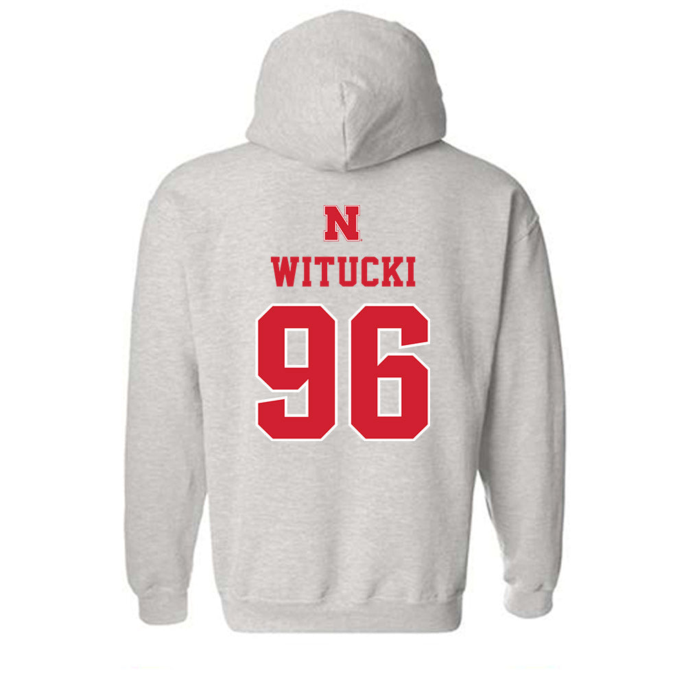 Nebraska - NCAA Football : Camden Witucki - Hooded Sweatshirt