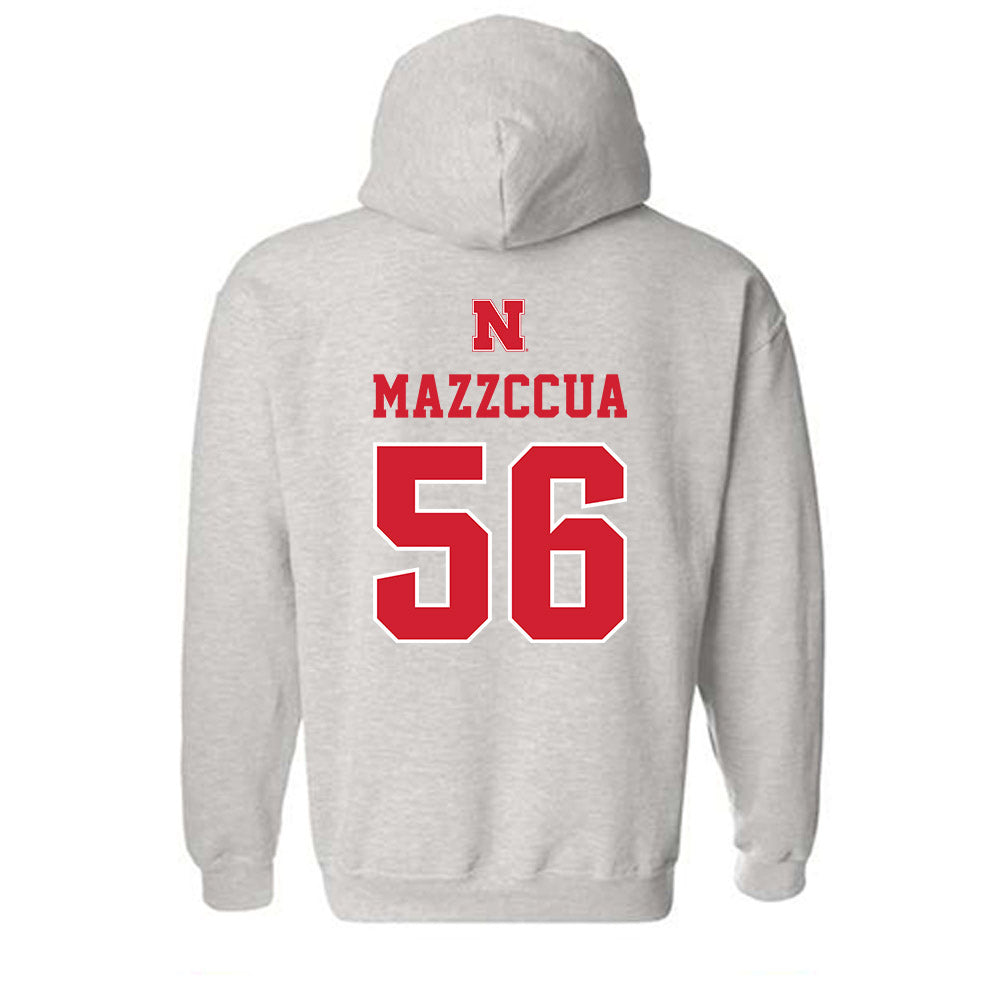 Nebraska - NCAA Football : Micah Mazzccua - Hooded Sweatshirt