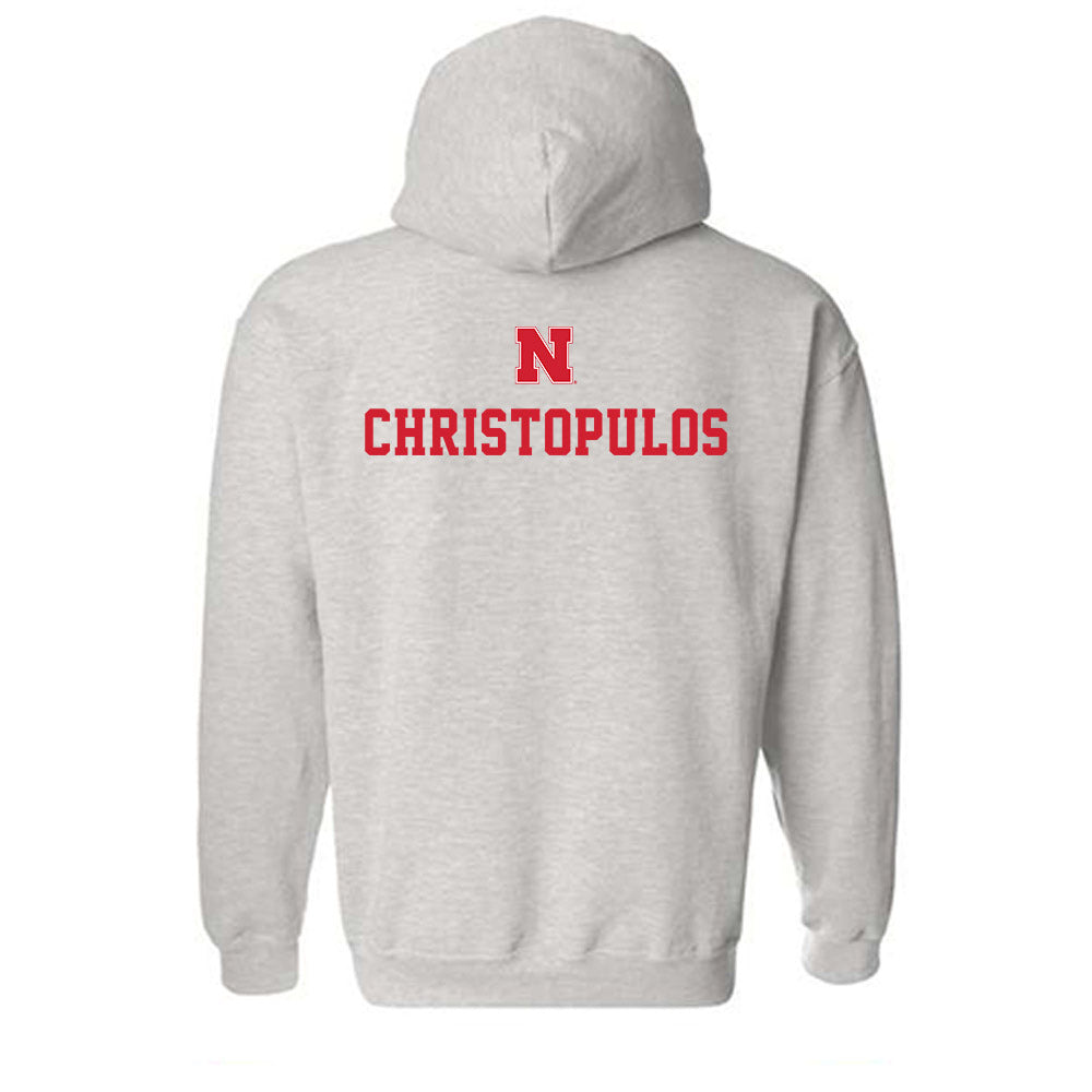 Nebraska - NCAA Men's Gymnastics : Taylor Christopulos - Classic Shersey Hooded Sweatshirt