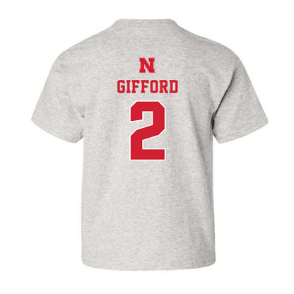 Nebraska - NCAA Football : Isaac Gifford - Youth T-Shirt