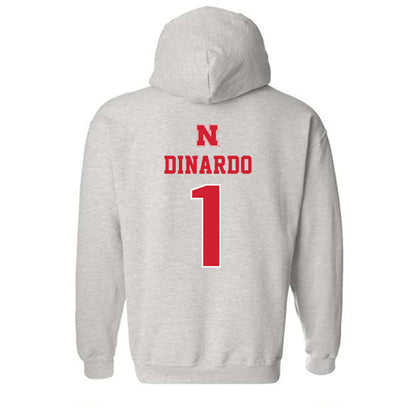 Nebraska - NCAA Softball : Olivia DiNardo - Classic Shersey Hooded Sweatshirt-1
