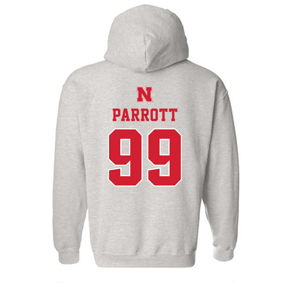 Nebraska - NCAA Football : Dylan Parrott - Classic Shersey Hooded Sweatshirt-1