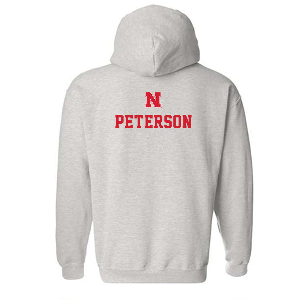 Nebraska - NCAA Women's Gymnastics : Molly Peterson - Classic Shersey Hooded Sweatshirt-1