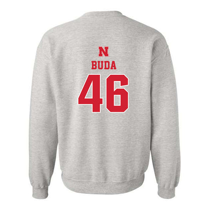 Nebraska - NCAA Football : Grant Buda - Crewneck Sweatshirt