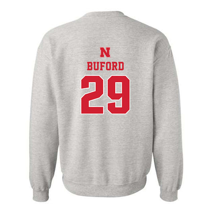 Nebraska - NCAA Football : Mario Buford - Crewneck Sweatshirt