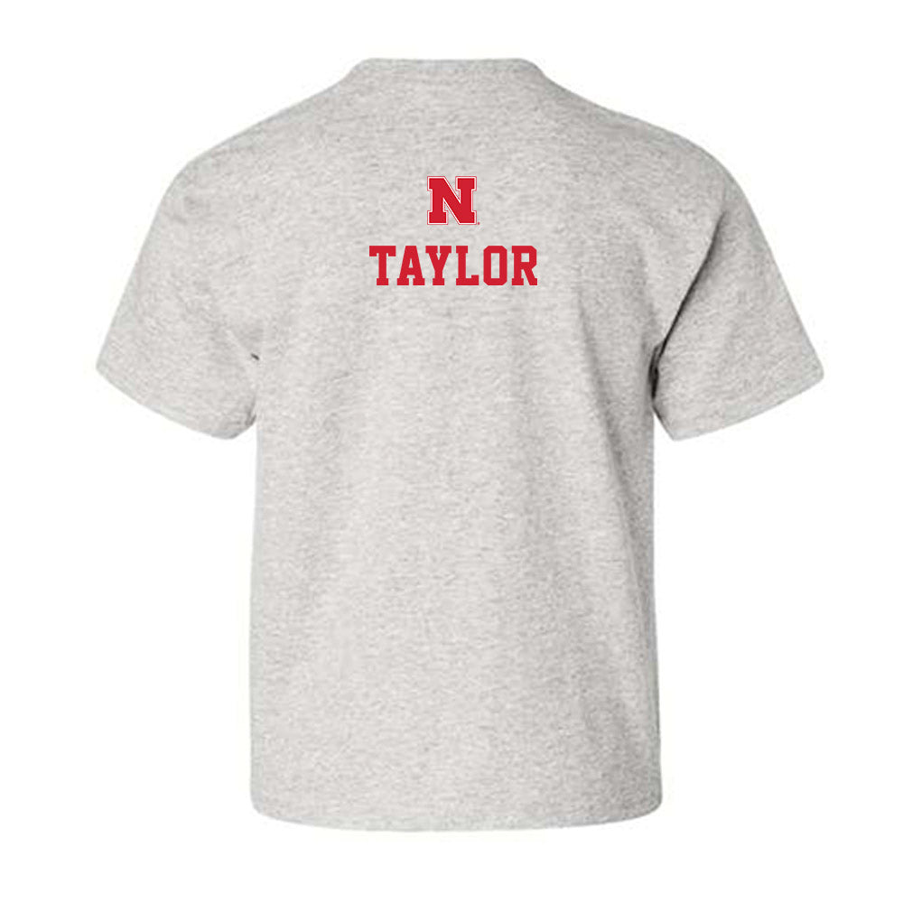 Nebraska - NCAA Wrestling : Antrell Taylor - Classic Shersey Youth T-Shirt-1