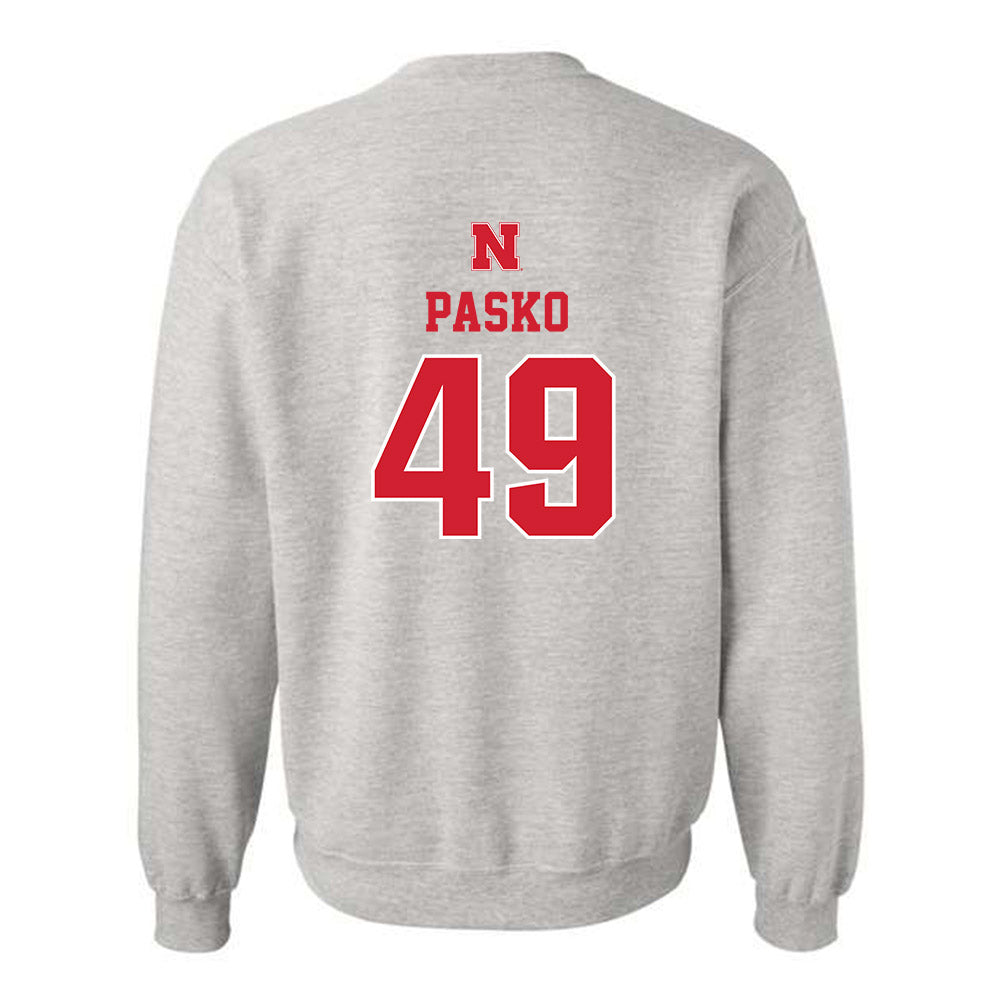 Nebraska - NCAA Football : Daniel Pasko - Crewneck Sweatshirt