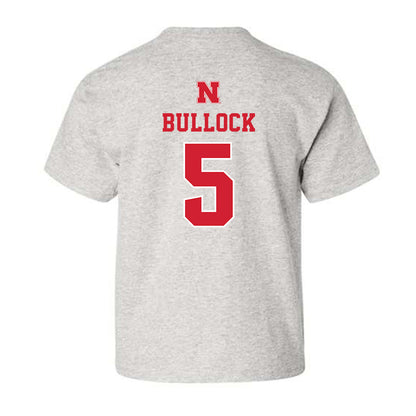 Nebraska - NCAA Football : John Bullock - Youth T-Shirt