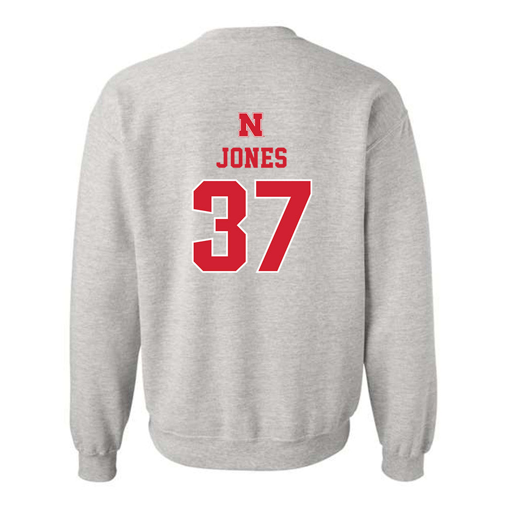 Nebraska - NCAA Football : Donovan Jones - Classic Shersey Crewneck Sweatshirt-1