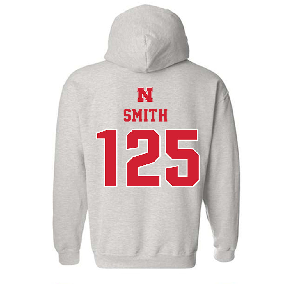 Nebraska - NCAA Wrestling : Caleb Smith - Classic Shersey Hooded Sweatshirt