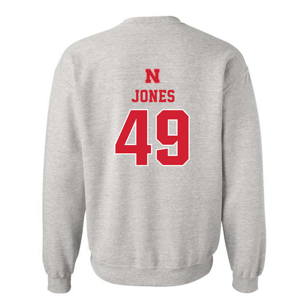 Nebraska - NCAA Football : Mason Jones - Crewneck Sweatshirt