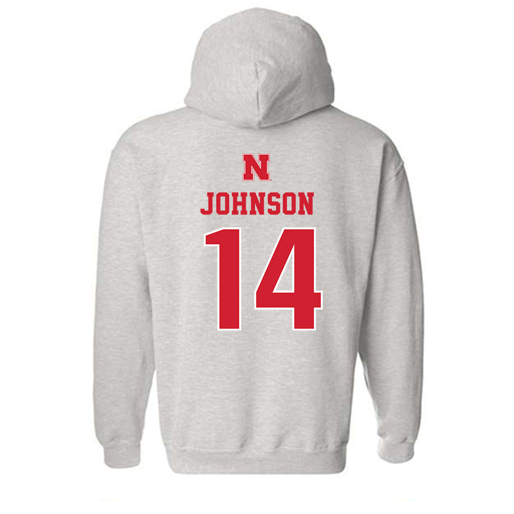 Nebraska - NCAA Football : Rahmir Johnson - Hooded Sweatshirt