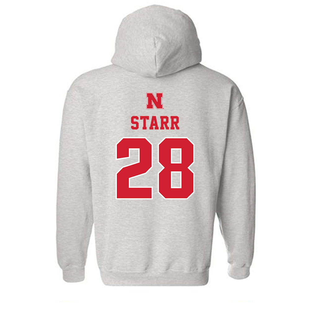 Nebraska - NCAA Women's Bowling : Kayla Starr - Classic Shersey Hooded Sweatshirt-1