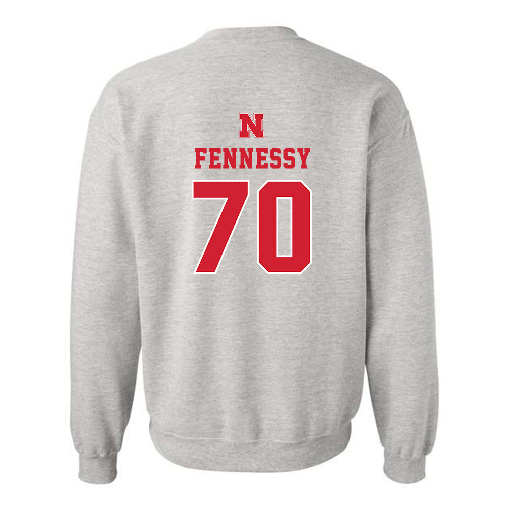 Nebraska - NCAA Football : Nolan Fennessy - Crewneck Sweatshirt