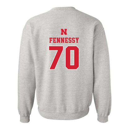 Nebraska - NCAA Football : Nolan Fennessy - Crewneck Sweatshirt