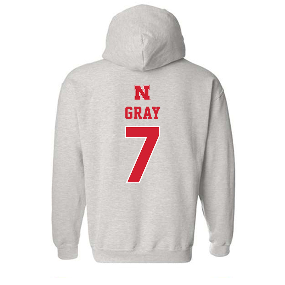 Nebraska - NCAA Softball : Sydney Gray - Hooded Sweatshirt