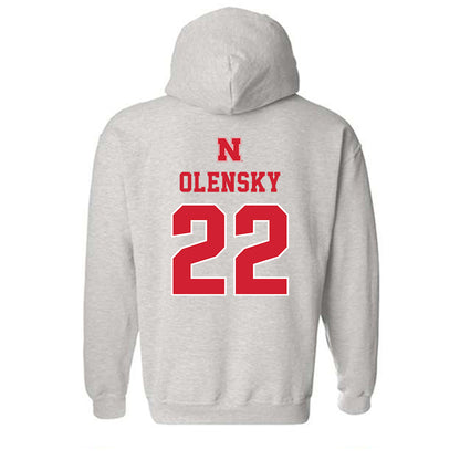 Nebraska - NCAA Softball : Caitlin Olensky - Hooded Sweatshirt