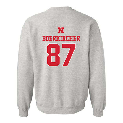 Nebraska - NCAA Football : Nate Boerkircher - Crewneck Sweatshirt