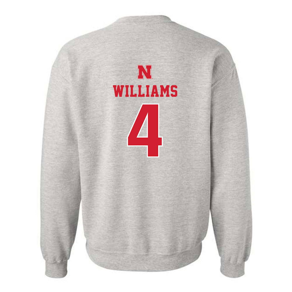 Nebraska - NCAA Women's Basketball : Kennadi Williams - Classic Shersey Crewneck Sweatshirt