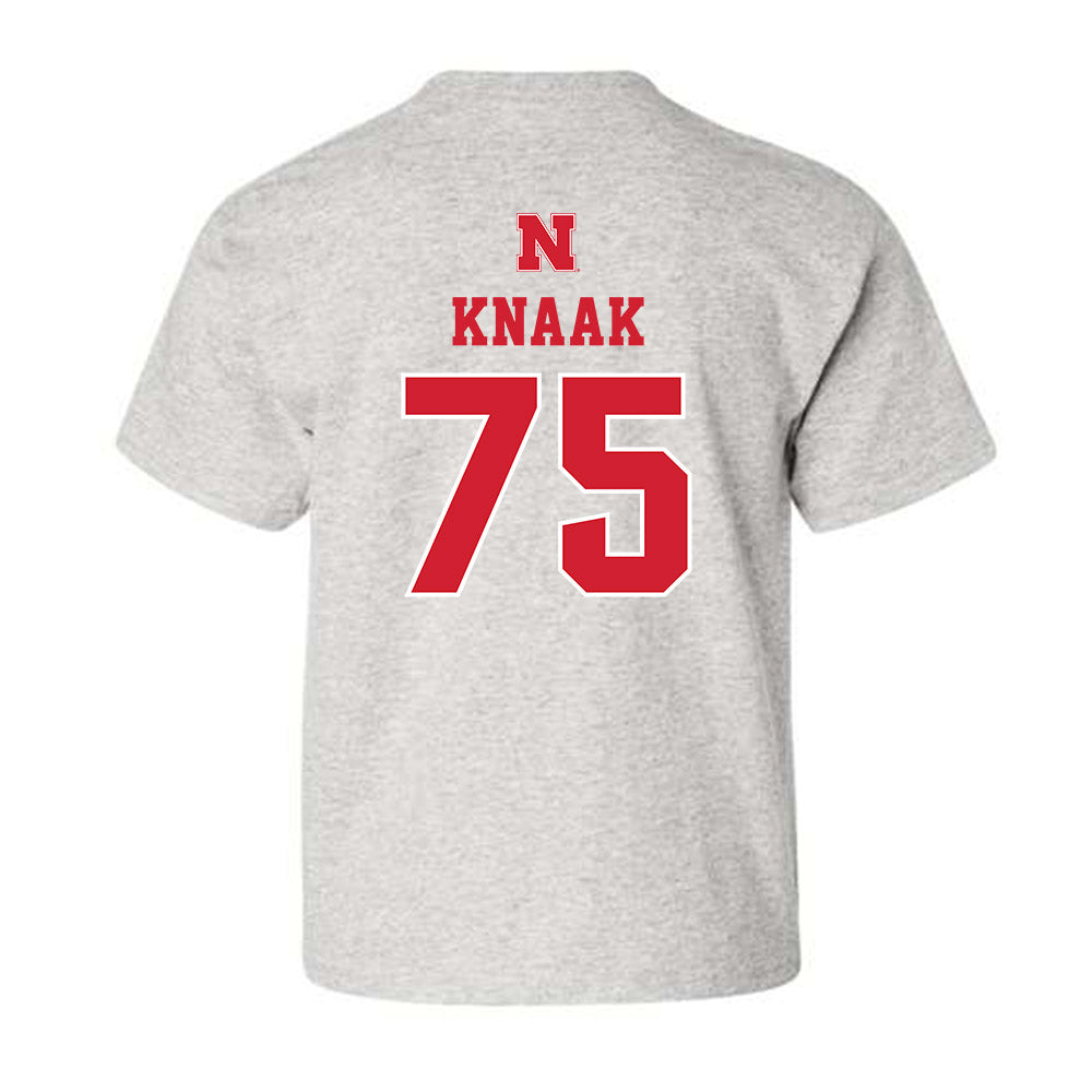 Nebraska - NCAA Football : Tyler Knaak - Youth T-Shirt